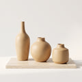 Neutral Decor Ceramic Vases for Dried Flowers
